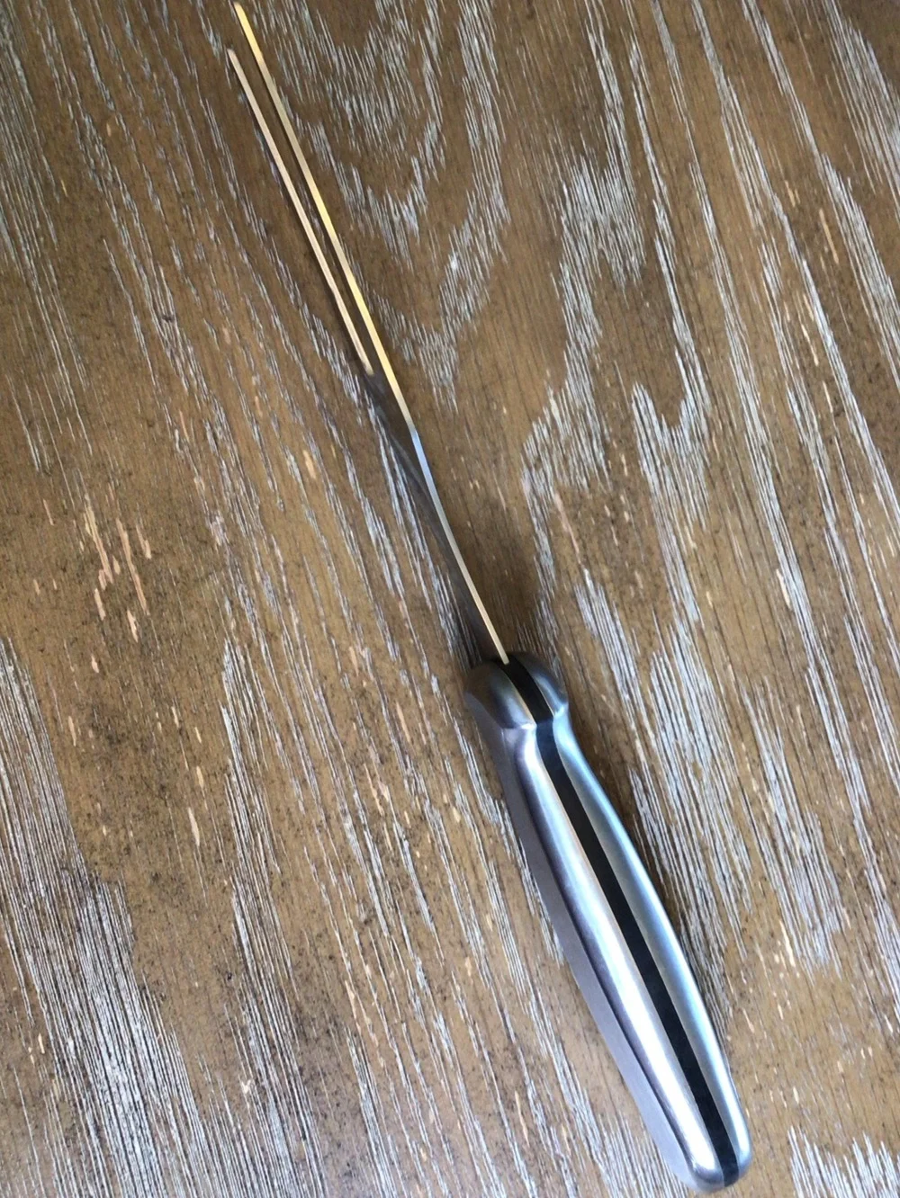 Ginsu Stainless Steel Carving Fork 2 Tine Meat Serving Fork 12”